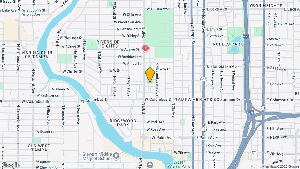 601 W Warren Ave, Unit 601 W Warren Apartment Mapa y Detalles de la Ubicación