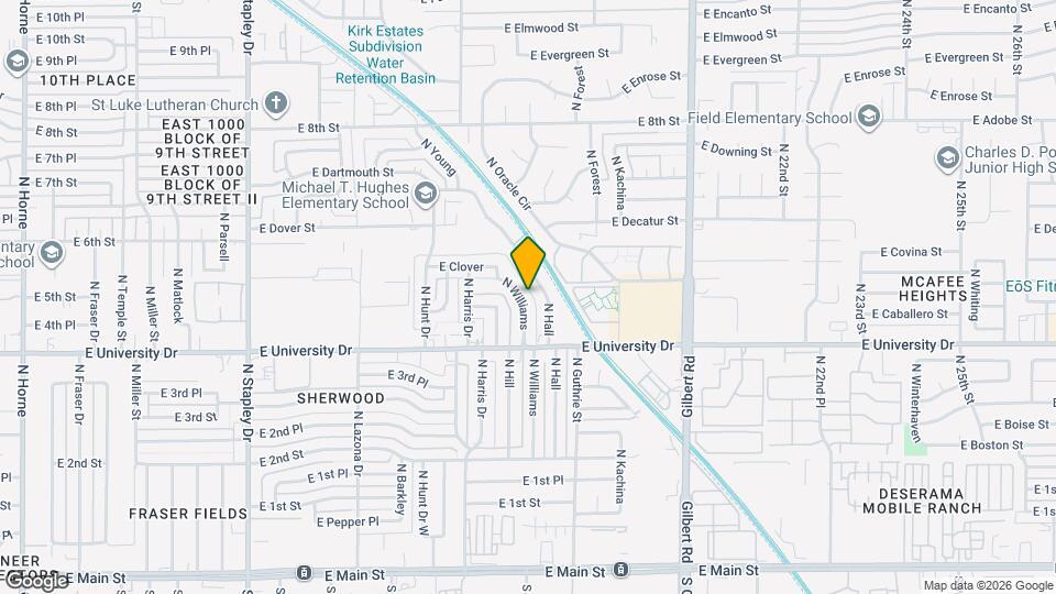 441 N Williams Map and Location Details