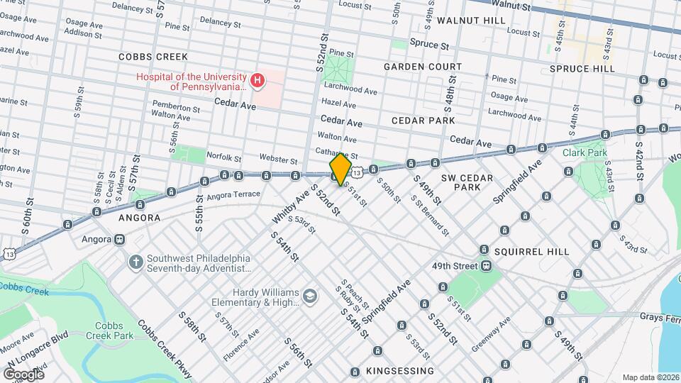 5108 Hadfield St Map and Location Details