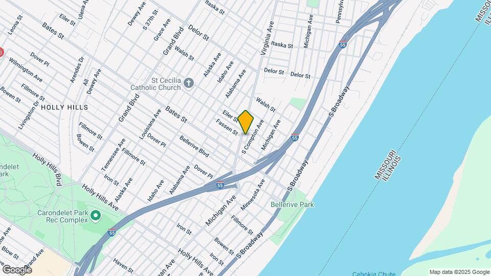 5422 Virginia Ave Mapa y Detalles de la Ubicación