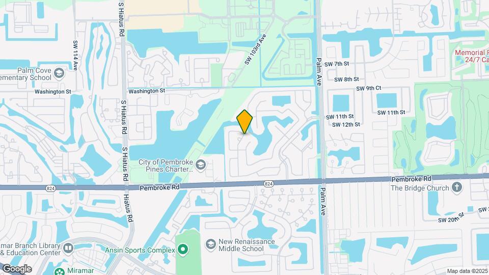 1359 SW 105th Ave Map and Location Details