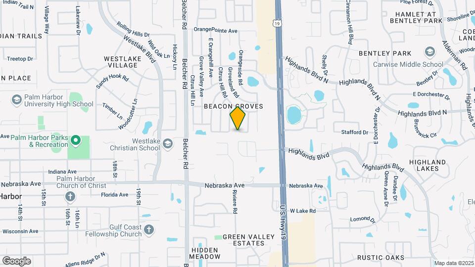 1643 W Orangecrest Ave Map and Location Details