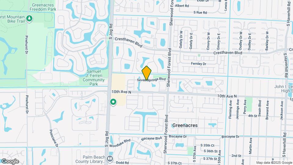 6138 Seven Springs Blvd Map and Location Details