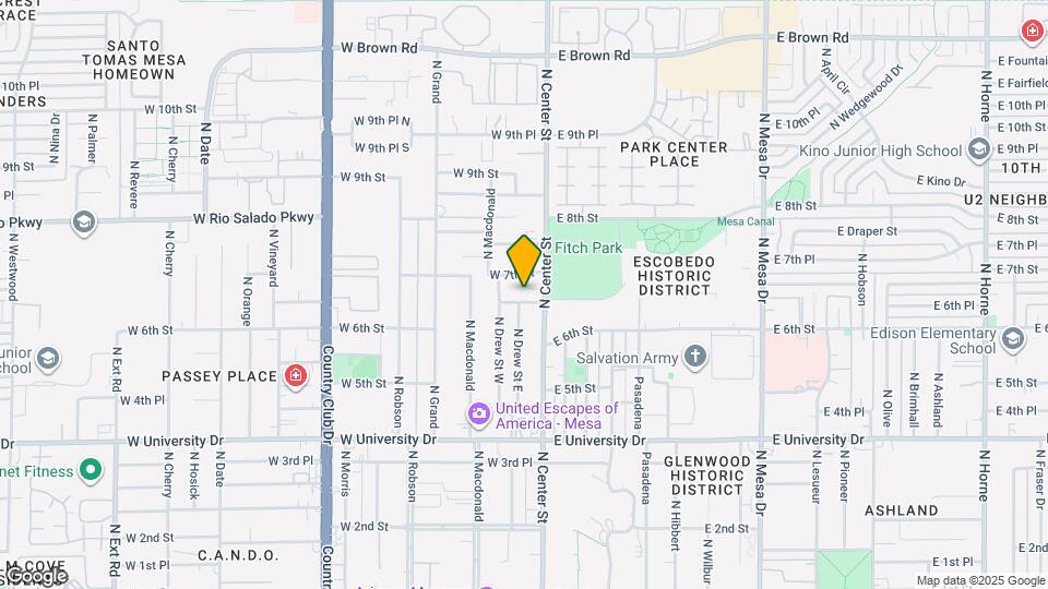 26 W 6th Pl Mapa y Detalles de la Ubicación