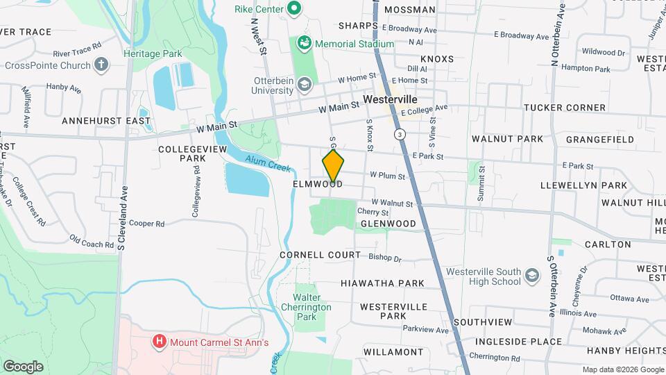 108 S Grove St Map and Location Details