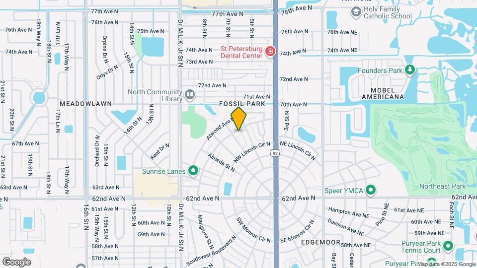 516 Northmoor Ave N Map and Location Details
