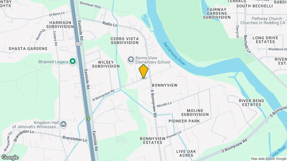 2757 N Bonnyview Rd Map and Location Details