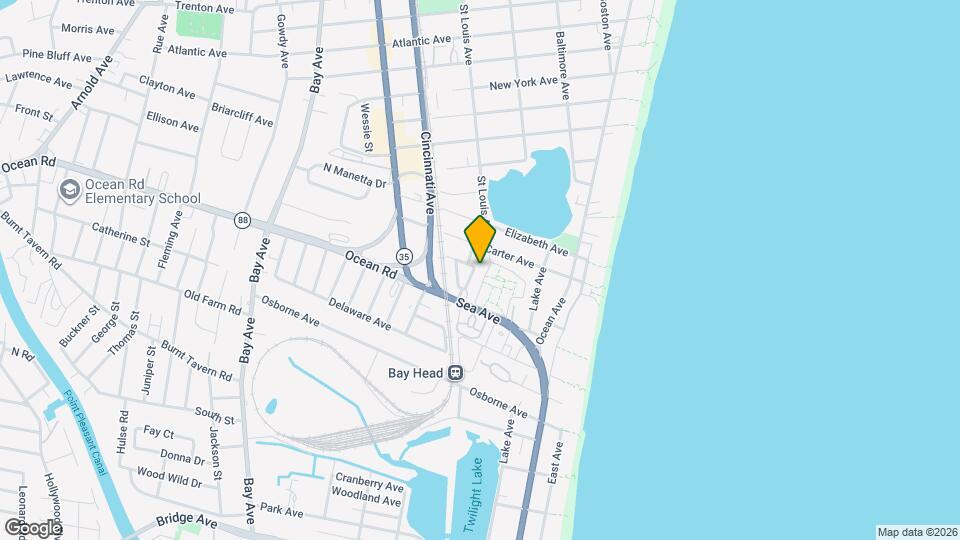 1606 East St Mapa y Detalles de la Ubicación