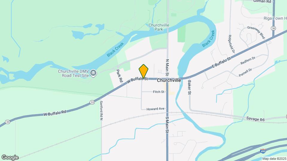 41 W Buffalo St Map and Location Details