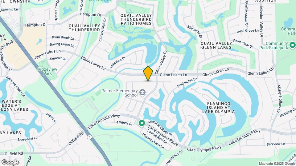 2823 Plantation Wood Ln Map and Location Details