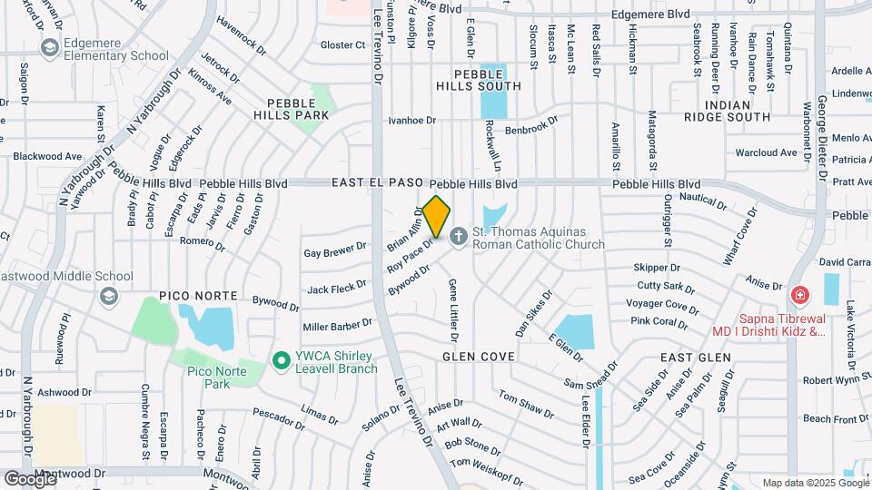 2900 Roy Pace Dr Map and Location Details