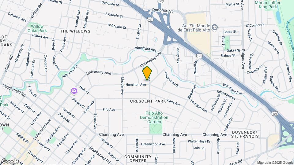 590 Center Dr Map and Location Details