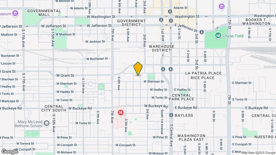 Grant Park Apartments Mapa y Detalles de la Ubicación