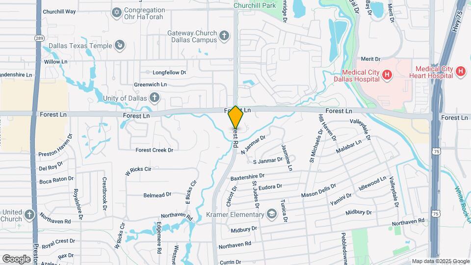 5940 Lloyd Valley Ln Map and Location Details