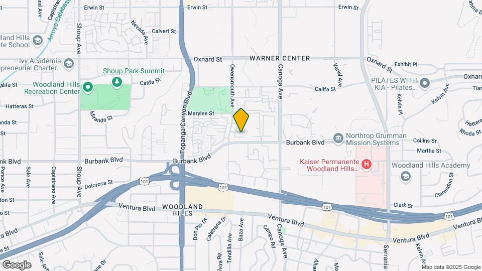 5720 Owensmouth Ave Map and Location Details