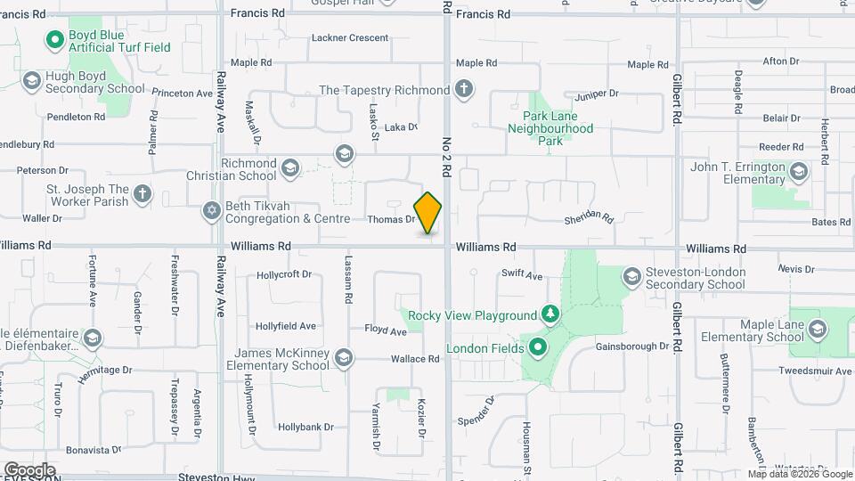 5931 Williams Rd Map and Location Details