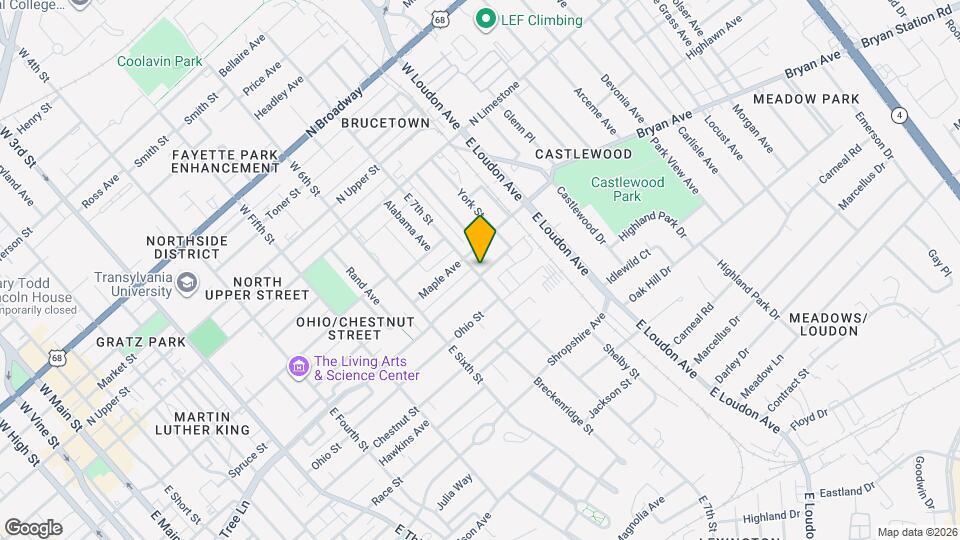 227 E 7th St Map and Location Details