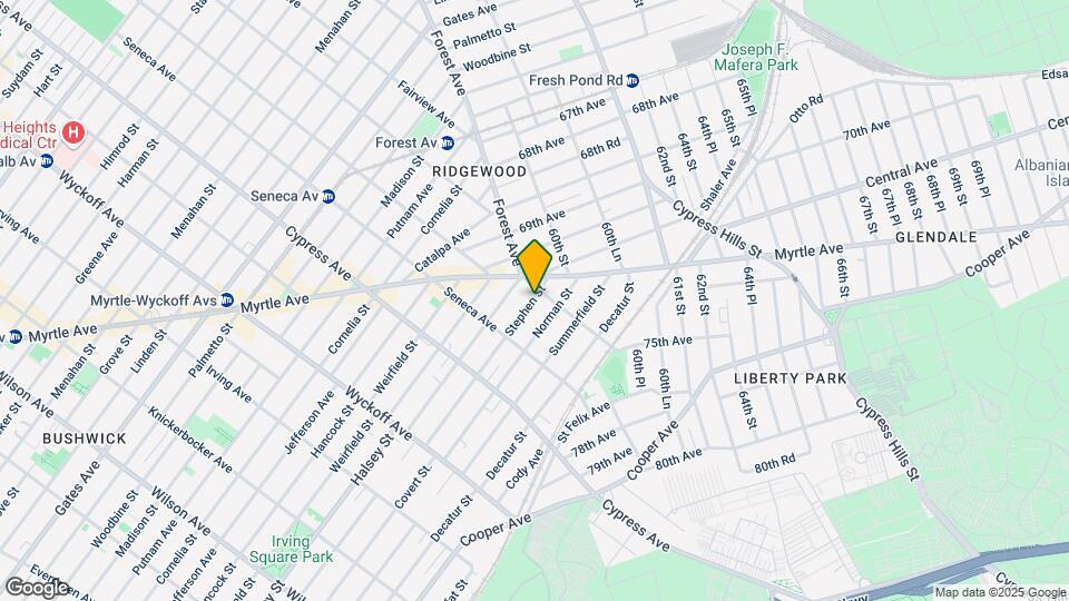 7204 Forest Ave Mapa y Detalles de la Ubicación