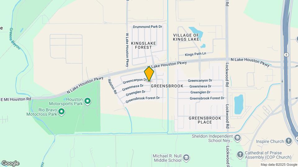 11939 Greenrock Ln Map and Location Details