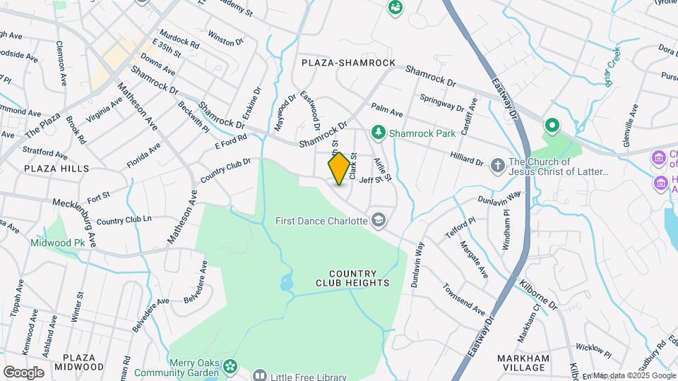 3419 Country Club Dr Map and Location Details