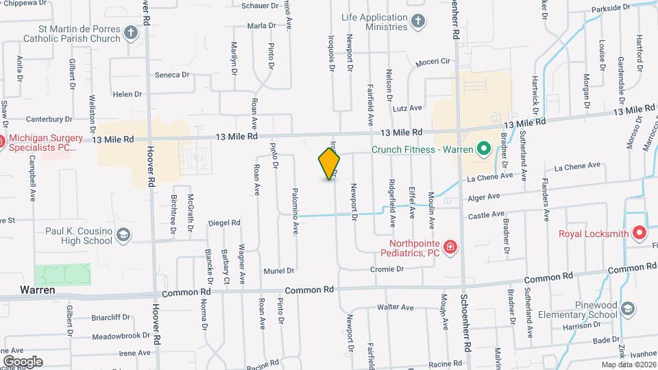 30745 Iroquois Dr Map and Location Details