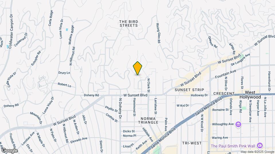 1255 Hilldale Ave Map and Location Details