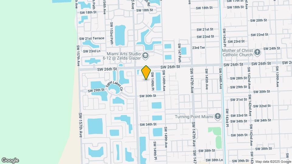 15030 SW 28th St Map and Location Details