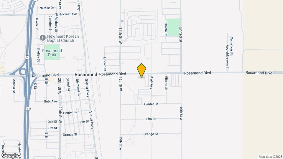 Rosamond Gateway Village Apartments Map and Location Details