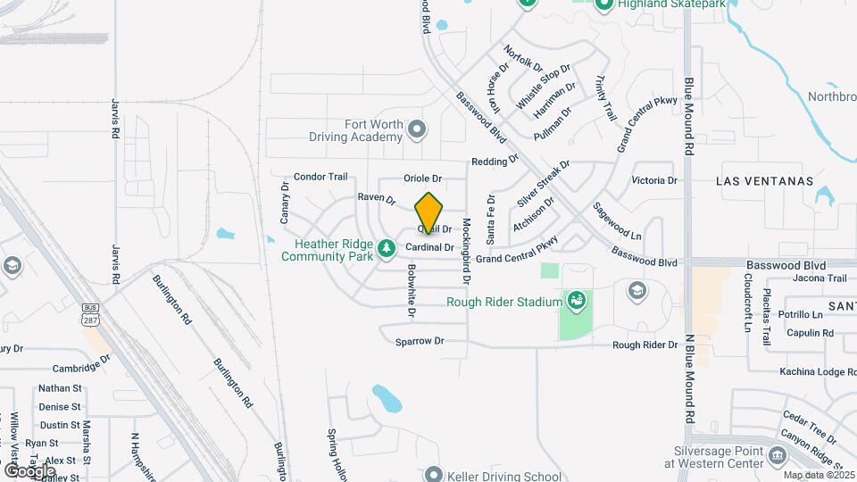 728 Cardinal Dr Map and Location Details