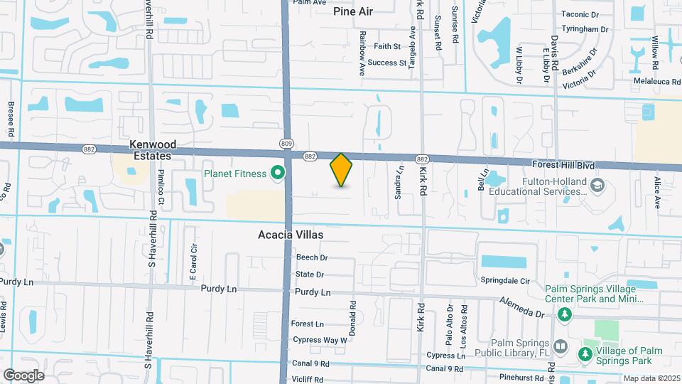 4323 Barbridge Rd Map and Location Details