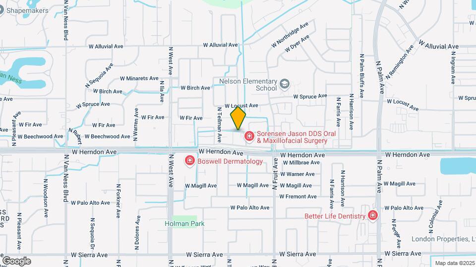 1523 W Boston Ave Map and Location Details