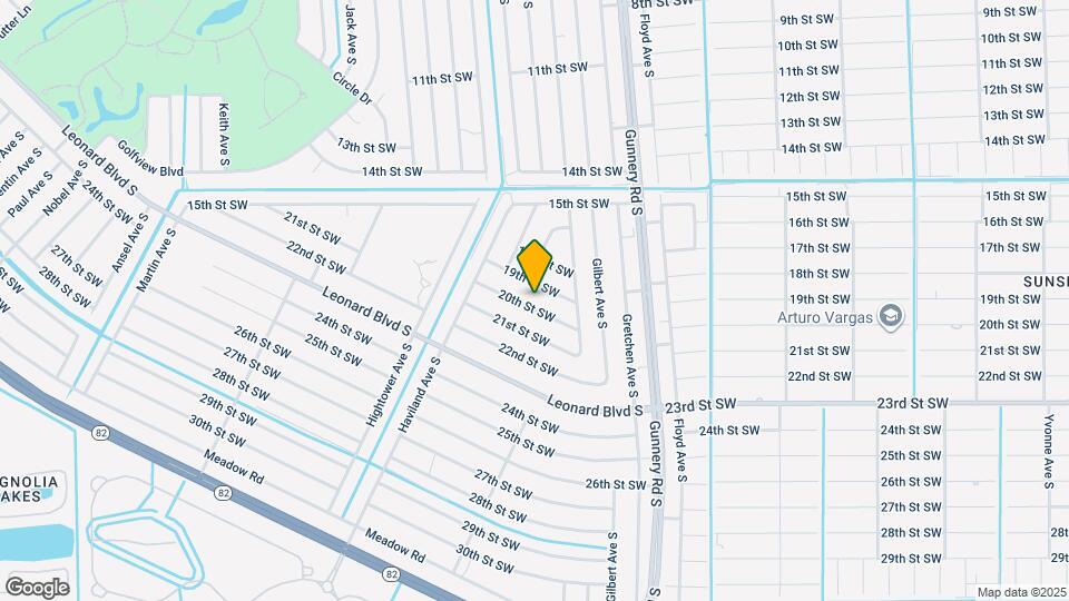 4524 20th St SW Map and Location Details