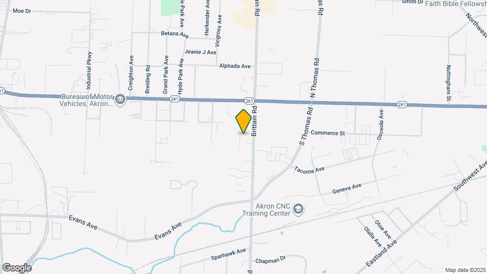 1319 Bluestone Ave Map and Location Details