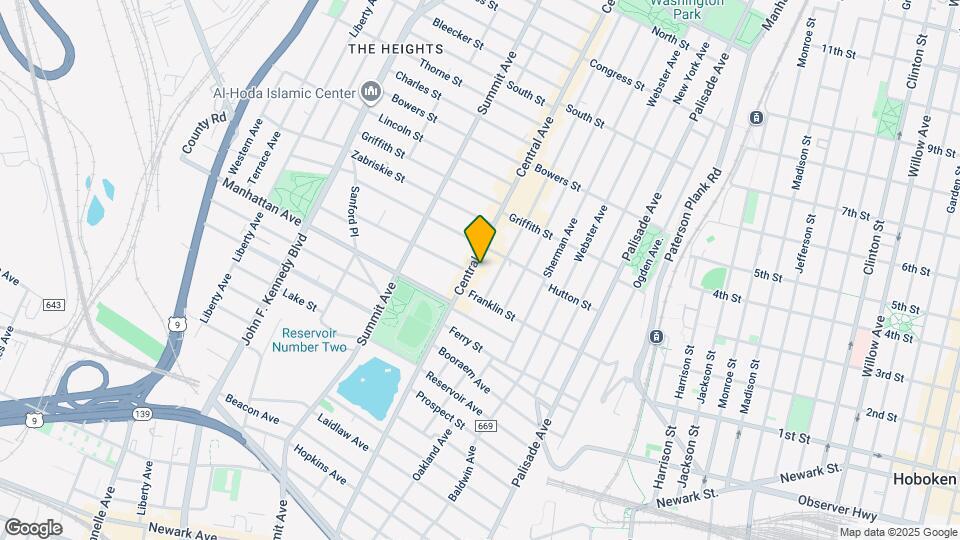 266 Central Ave, Unit 2 Map and Location Details