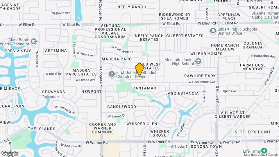 514 W Laredo Ave Mapa y Detalles de la Ubicación