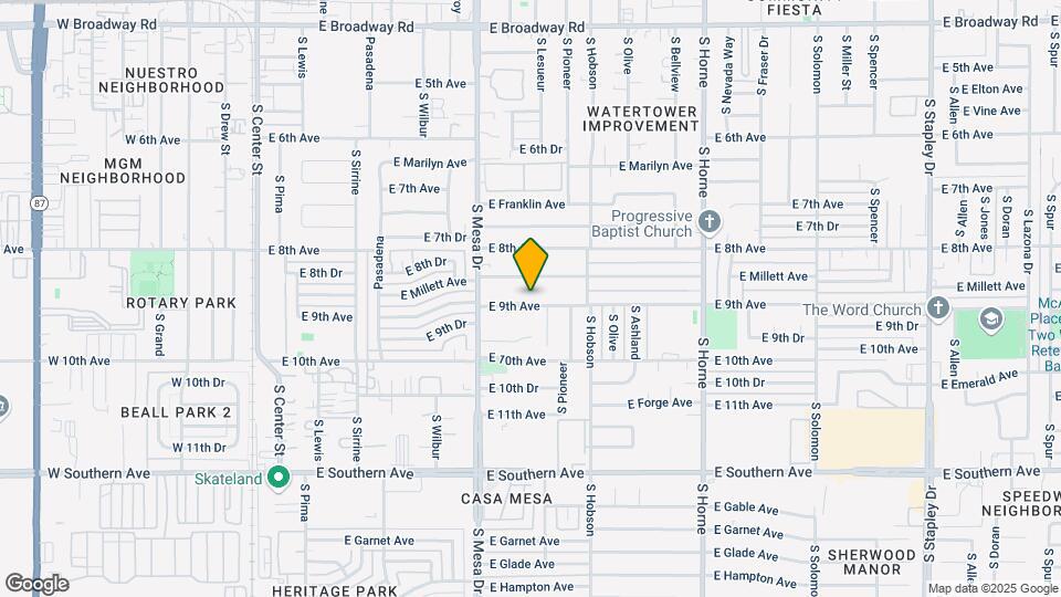 462 E 9th Ave Map and Location Details