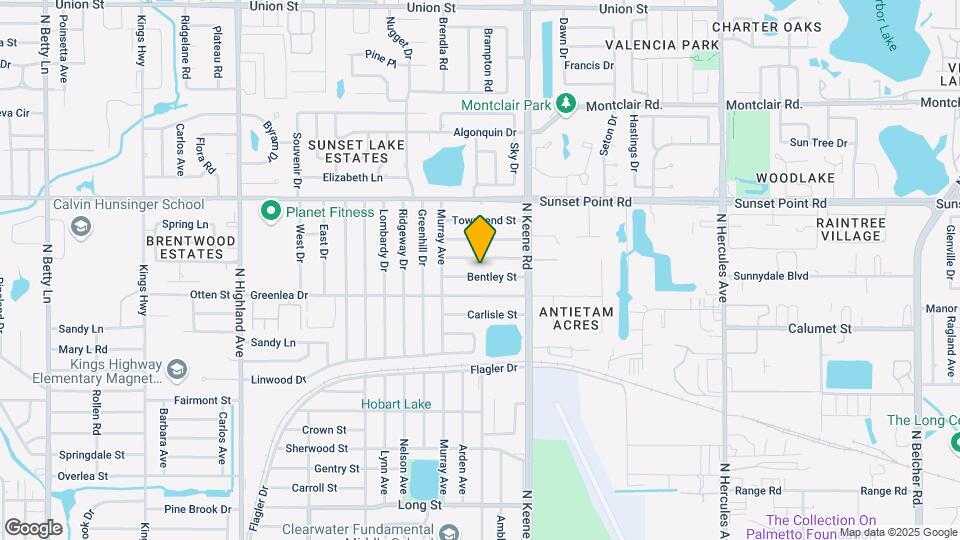 1744 Bentley St Map and Location Details