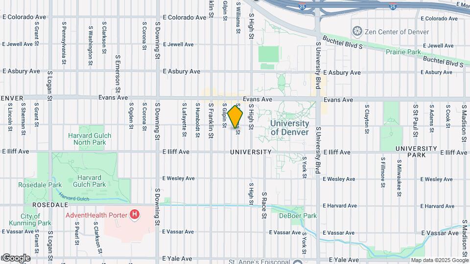 2219 S Williams St Map and Location Details