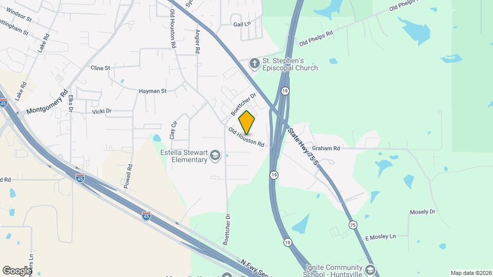 3141 Old Houston Rd Map and Location Details