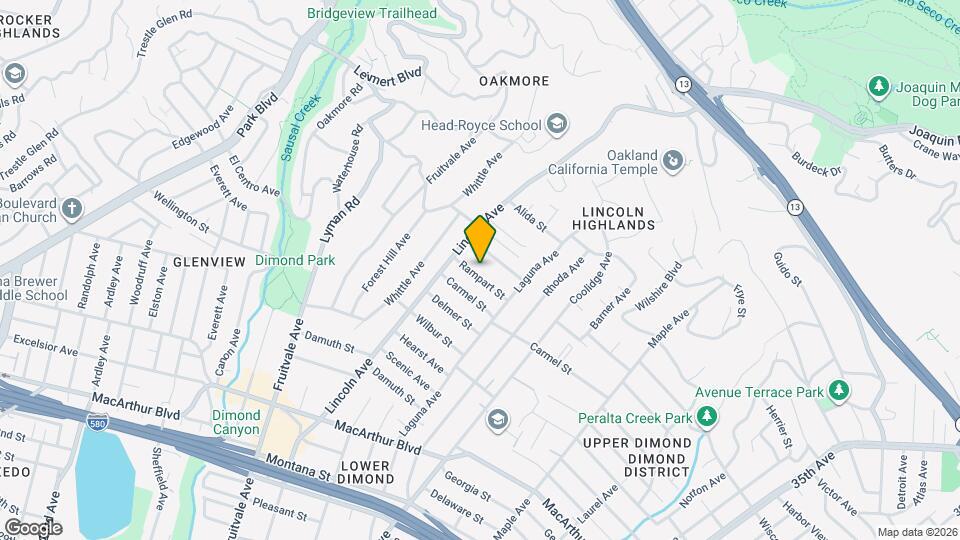 2444 Rampart St Mapa y Detalles de la Ubicación