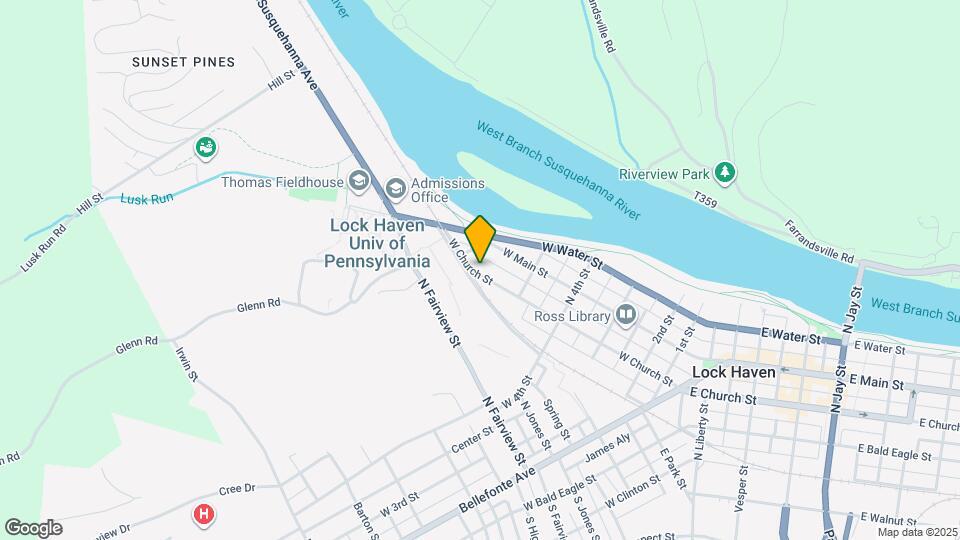 555 W Church St, Unit no. 2 Mapa y Detalles de la Ubicación