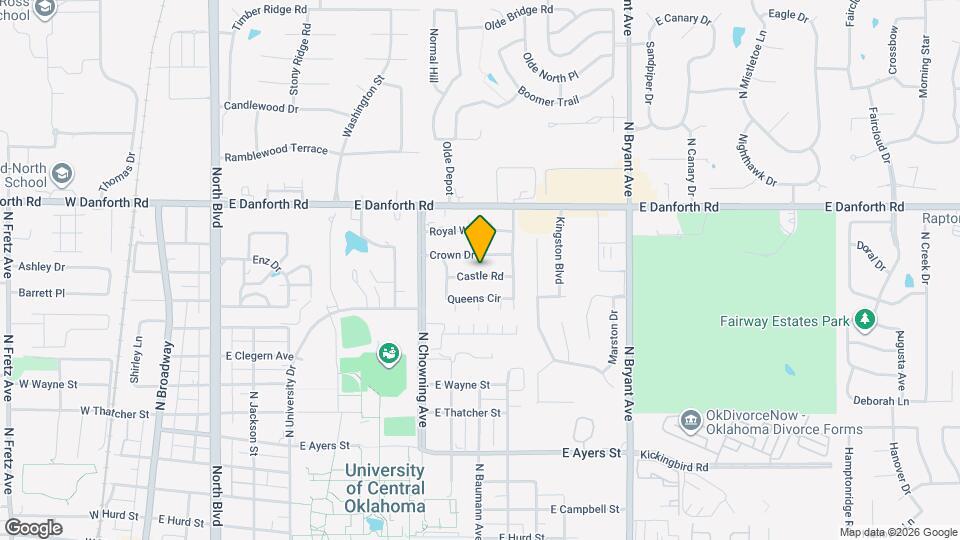 927 Castle Rd Map and Location Details