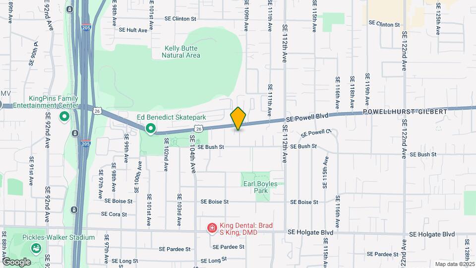 3634 SE 108th Ave Map and Location Details