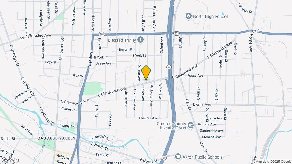 351 E Glenwood Ave Map and Location Details