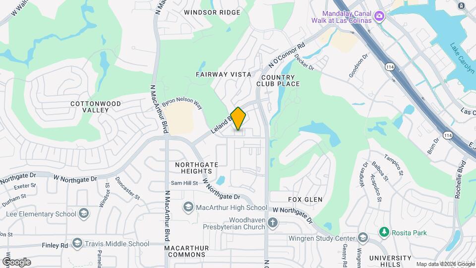 4563 N O'Connor Rd Map and Location Details