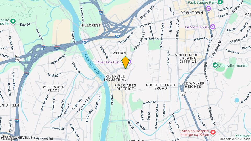 Artful Way Map and Location Details