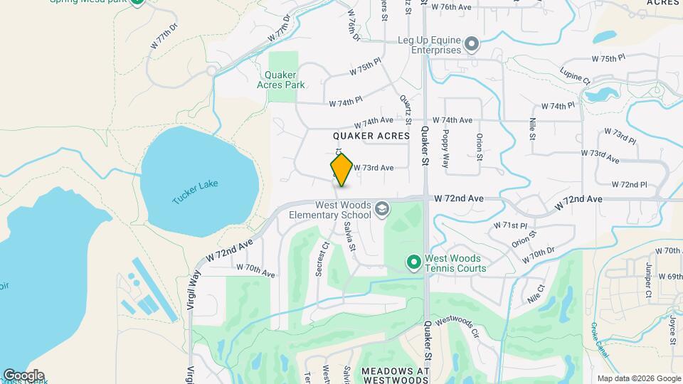 7208 Secrest Ct Map and Location Details