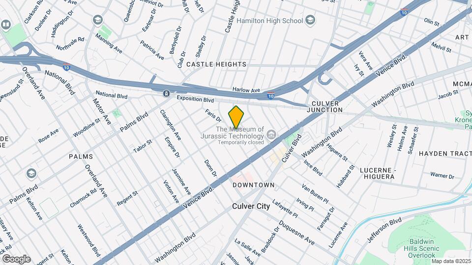 3708 Watseka Ave Mapa y Detalles de la Ubicación