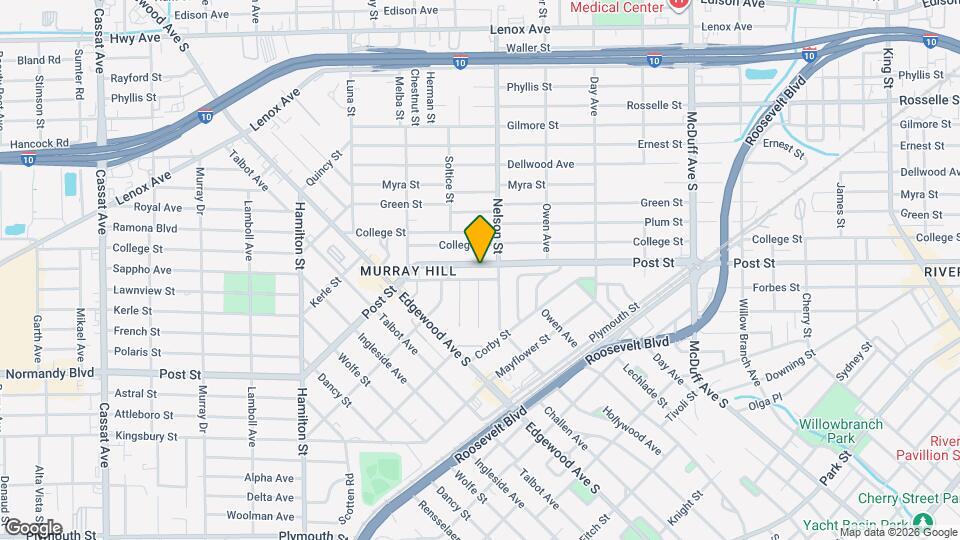 3520 Post St Map and Location Details