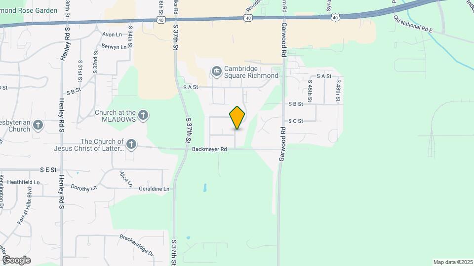 325 Cedar Cliff Rd Mapa y Detalles de la Ubicación